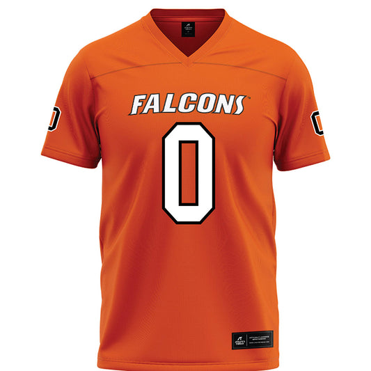 UTPB - NCAA Football : Malik Allen - Orange Football Jersey-0