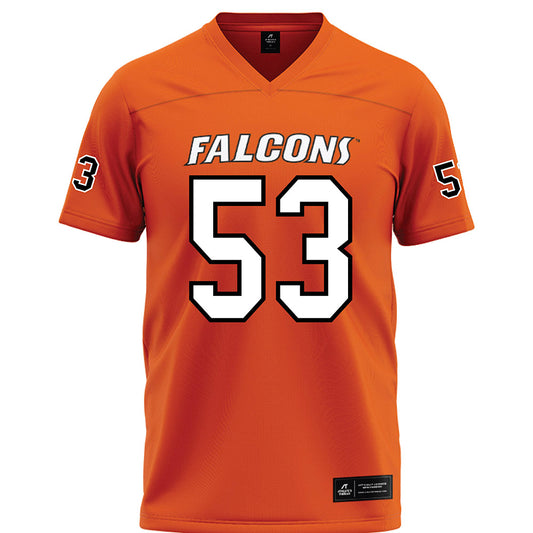 UTPB - NCAA Football : Joseph Hughes - Orange Football Jersey-0