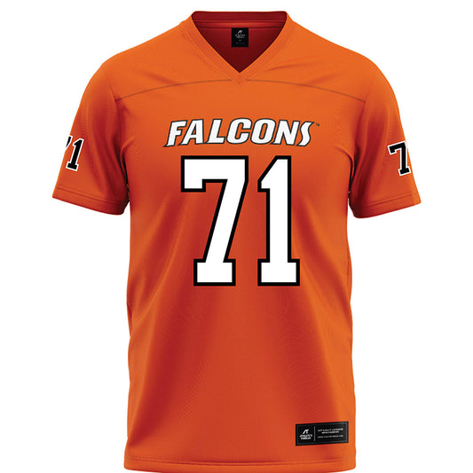 UTPB - NCAA Football : Caleb Morman - Orange Football Jersey-0