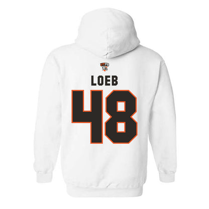 UTPB - NCAA Football : Carson Loeb - Replica Shersey Hooded Sweatshirt-1