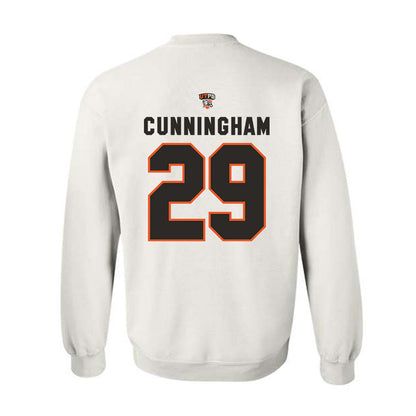 UTPB - NCAA Football : Euvoski Cunningham - Replica Shersey Crewneck Sweatshirt-1