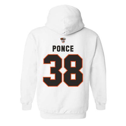 UTPB - NCAA Football : Gabriel Ponce - Replica Shersey Hooded Sweatshirt-1
