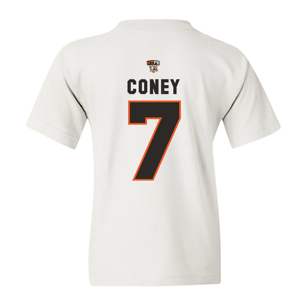 UTPB - NCAA Football : Kharel Coney - Replica Shersey Youth T-Shirt-1