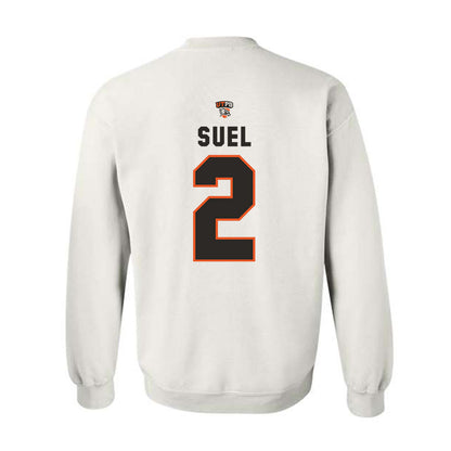 UTPB - NCAA Football : Traylen Suel - Replica Shersey Crewneck Sweatshirt-1