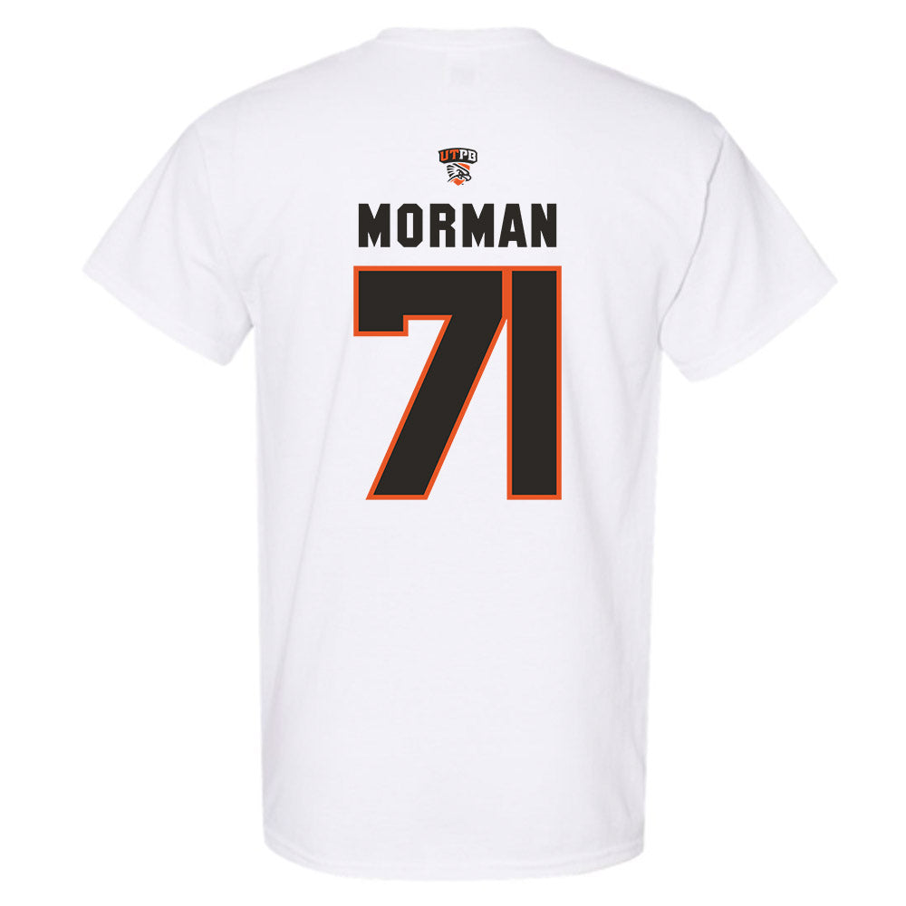 UTPB - NCAA Football : Caleb Morman - Replica Shersey T-Shirt-1