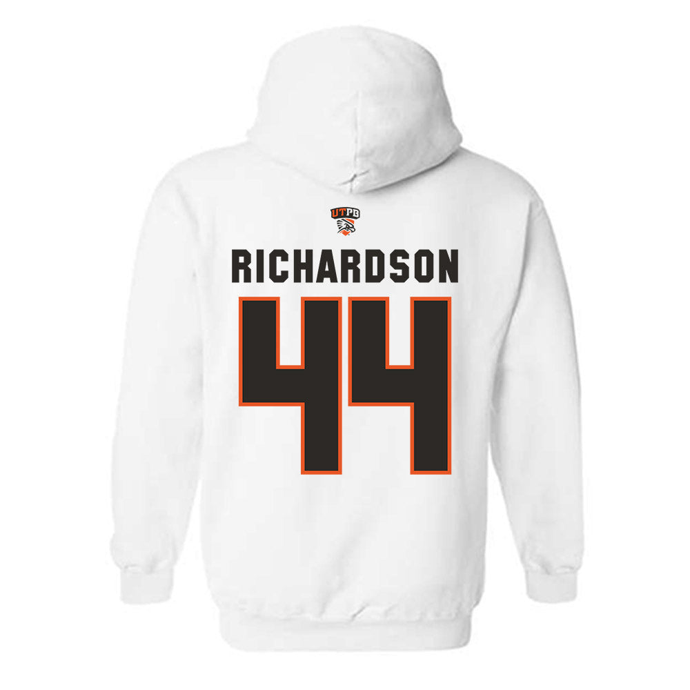 UTPB - NCAA Football : Zamir Richardson - Replica Shersey Hooded Sweatshirt-1