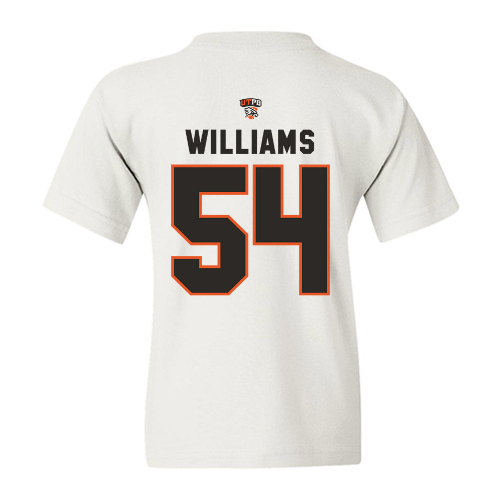 UTPB - NCAA Football : Lyndon Williams - Replica Shersey Youth T-Shirt-1