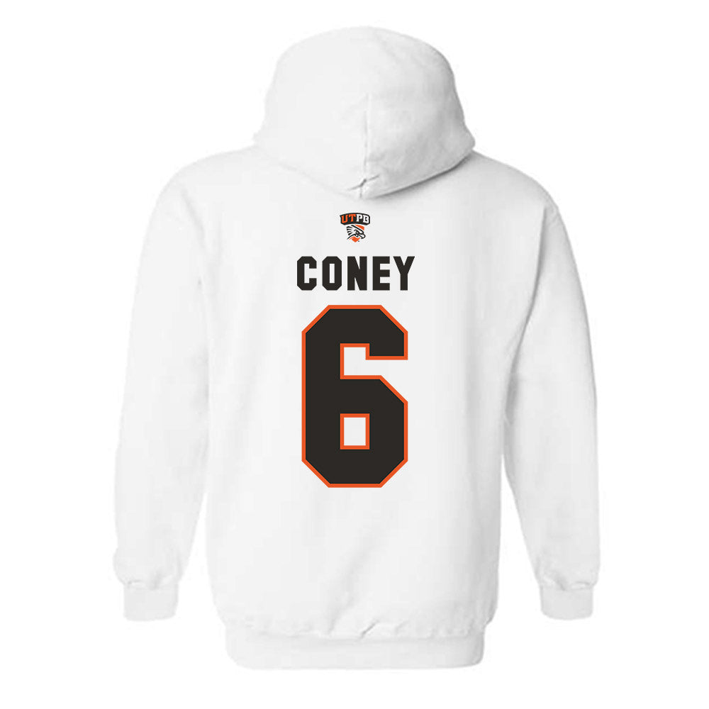 UTPB - NCAA Football : Kharel Coney - Hooded Sweatshirt Replica Shersey