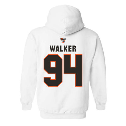 UTPB - NCAA Football : David Walker - Replica Shersey Hooded Sweatshirt-1