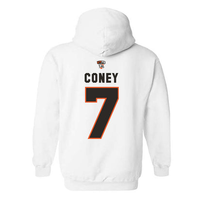 UTPB - NCAA Football : Kharel Coney - Replica Shersey Hooded Sweatshirt-1