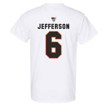 UTPB - NCAA Football : Jalani Jefferson - Replica Shersey T-Shirt-1