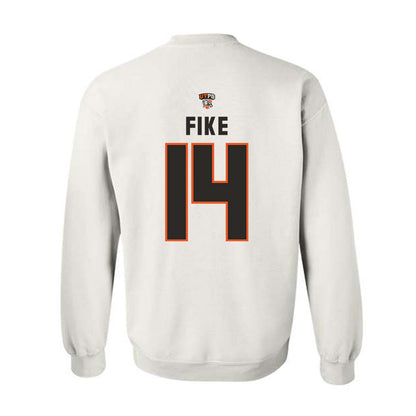 UTPB - NCAA Football : Jaiden Fike - Replica Shersey Crewneck Sweatshirt-1
