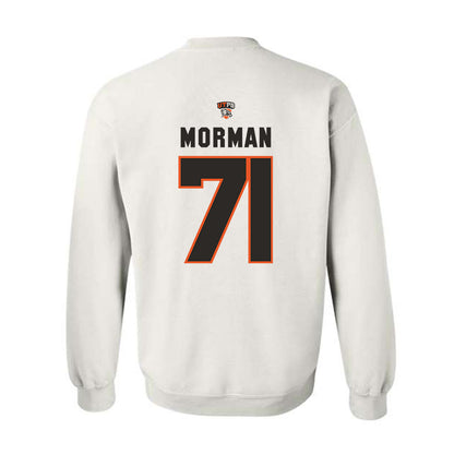 UTPB - NCAA Football : Caleb Morman - Replica Shersey Crewneck Sweatshirt-1