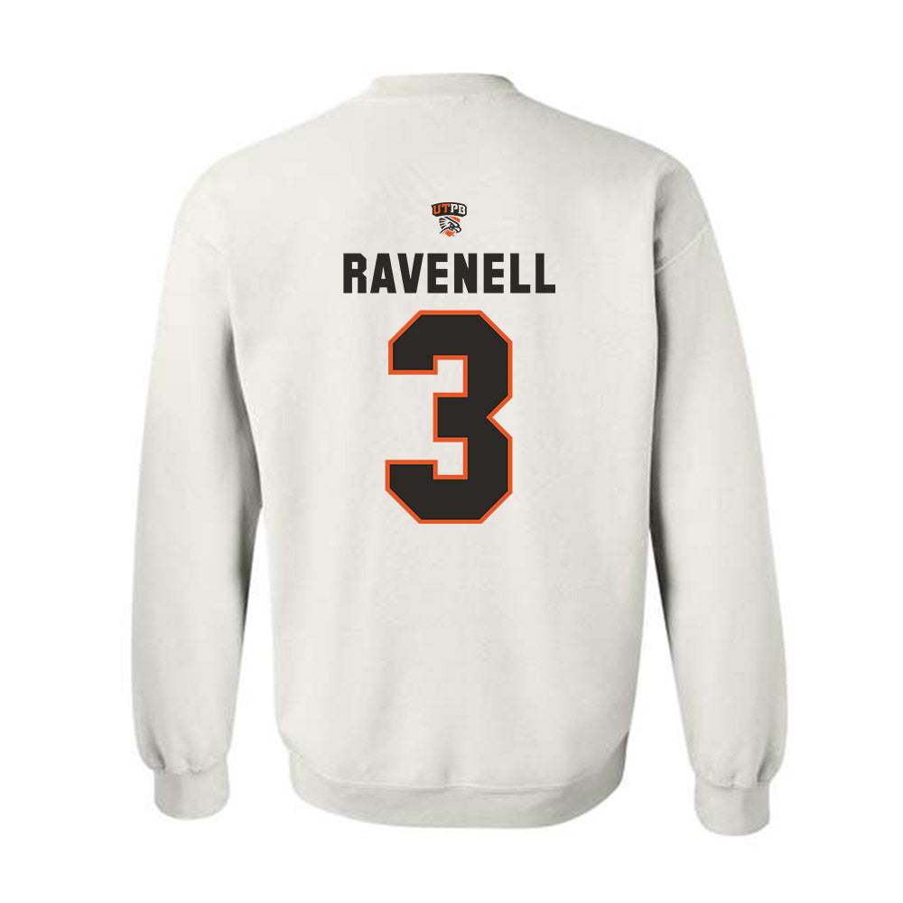 UTPB - NCAA Football : jamarion ravenell - Replica Shersey Crewneck Sweatshirt-1