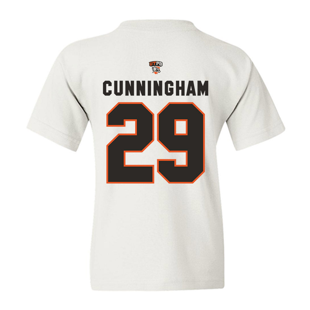UTPB - NCAA Football : Euvoski Cunningham - Replica Shersey Youth T-Shirt-1