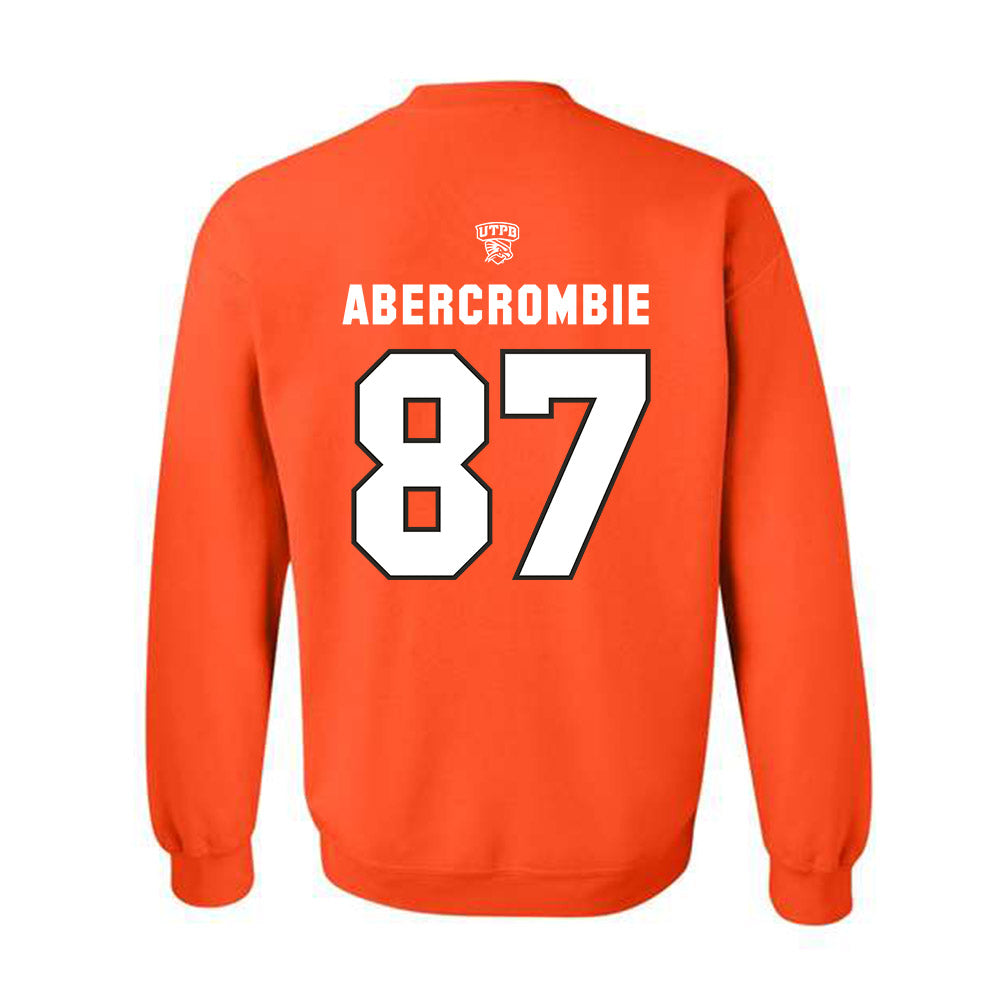 UTPB - NCAA Football : Rodarial Abercrombie - Crewneck Sweatshirt