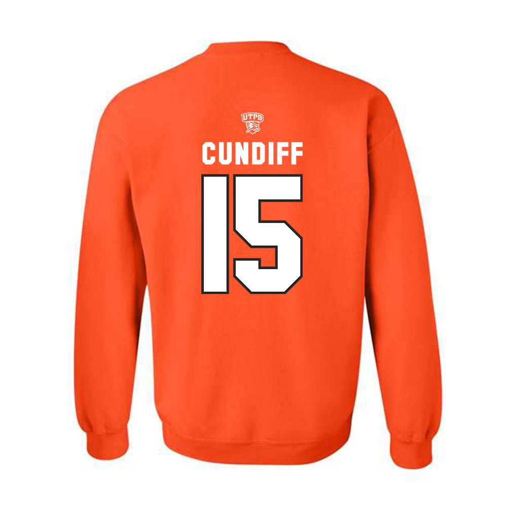 UTPB - NCAA Football : Logan Cundiff - Crewneck Sweatshirt