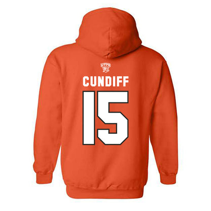 UTPB - NCAA Football : Logan Cundiff - Hooded Sweatshirt