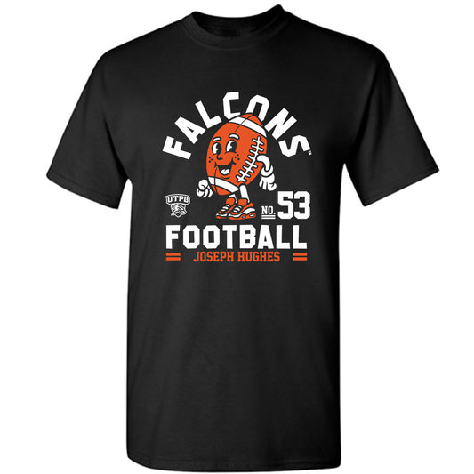 UTPB - NCAA Football : Joseph Hughes - Fashion Shersey T-Shirt-0