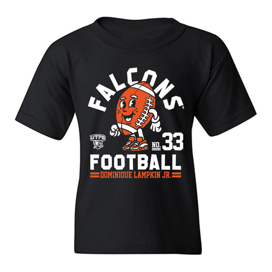 UTPB - NCAA Football : Dominique Lampkin Jr. - Fashion Shersey Youth T-Shirt-0