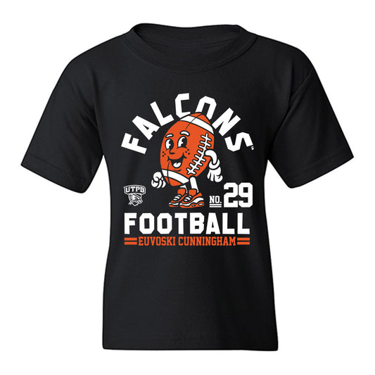 UTPB - NCAA Football : Euvoski Cunningham - Fashion Shersey Youth T-Shirt-0