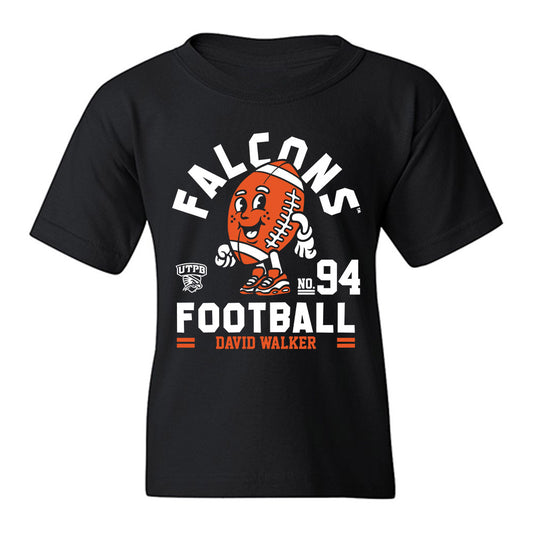 UTPB - NCAA Football : David Walker - Fashion Shersey Youth T-Shirt-0