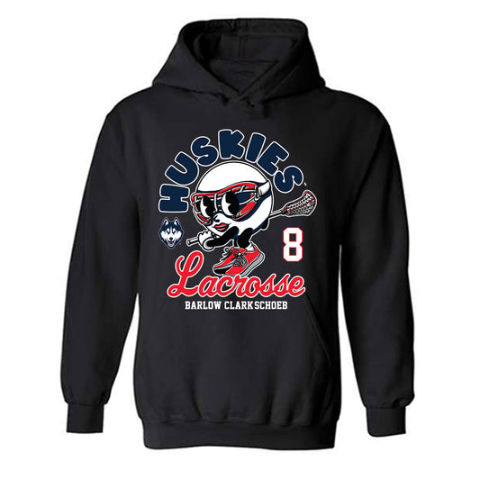 UConn - NCAA Women's Lacrosse : Barlow Clark-Schoeb - Fashion Shersey Hooded Sweatshirt