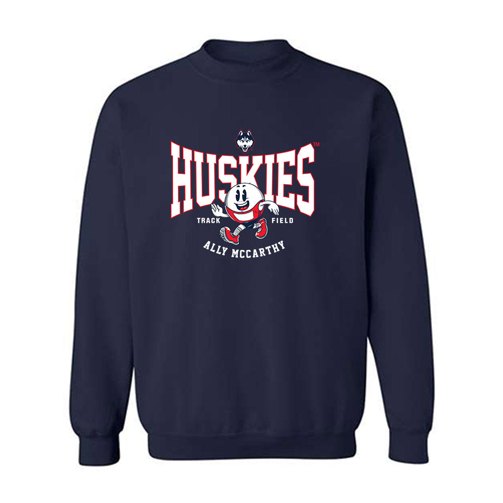 UConn - NCAA Women's Track & Field : Ally McCarthy - Fashion Shersey Crewneck Sweatshirt