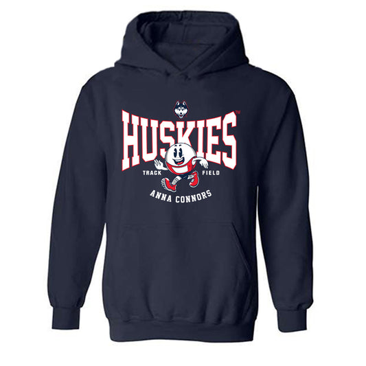 UConn - NCAA Women's Track & Field : Anna Connors - Fashion Shersey Hooded Sweatshirt