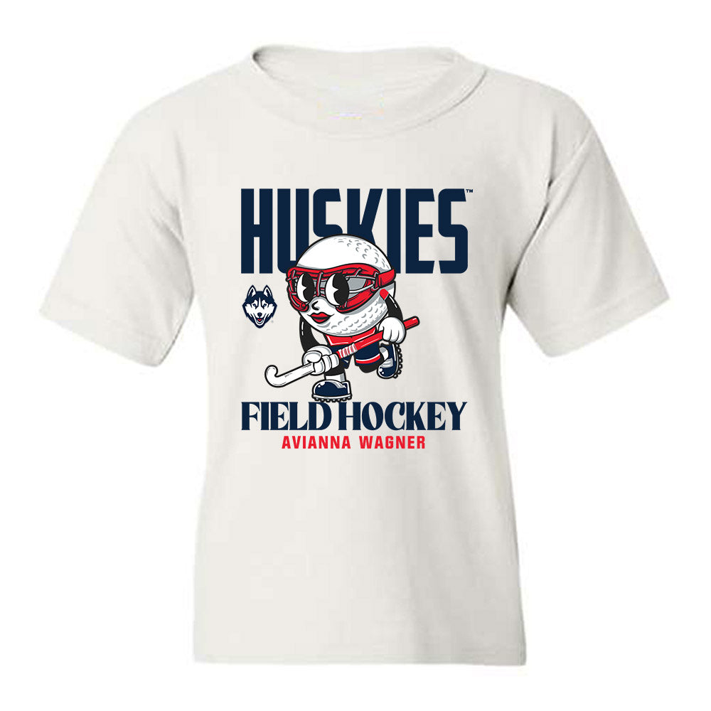 UConn - NCAA Women's Field Hockey : Avianna Wagner - Fashion Shersey Youth T-Shirt-0