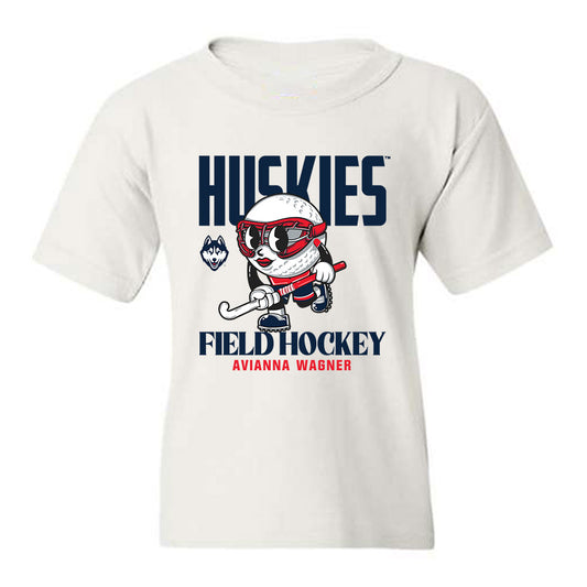 UConn - NCAA Women's Field Hockey : Avianna Wagner - Fashion Shersey Youth T-Shirt-0