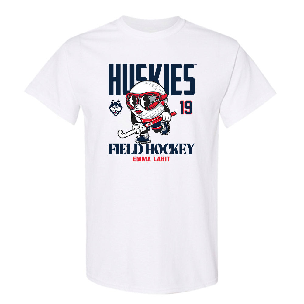 UConn - NCAA Women's Field Hockey : Emma Larit - Fashion Shersey T-Shirt-0