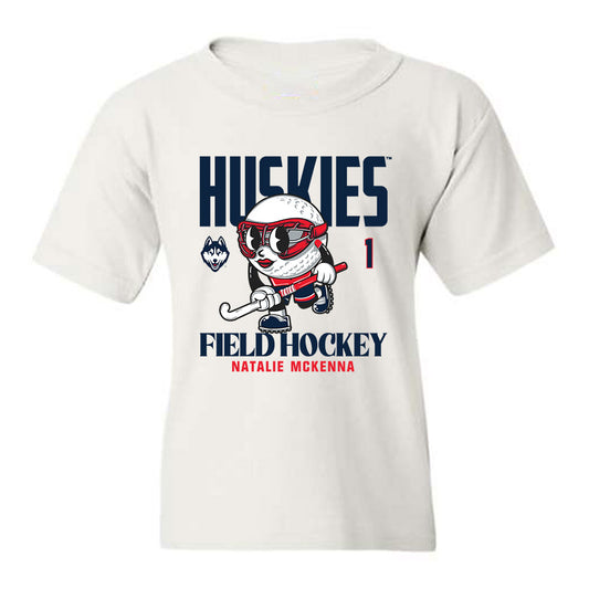 UConn - NCAA Women's Field Hockey : Natalie Mckenna - Fashion Shersey Youth T-Shirt