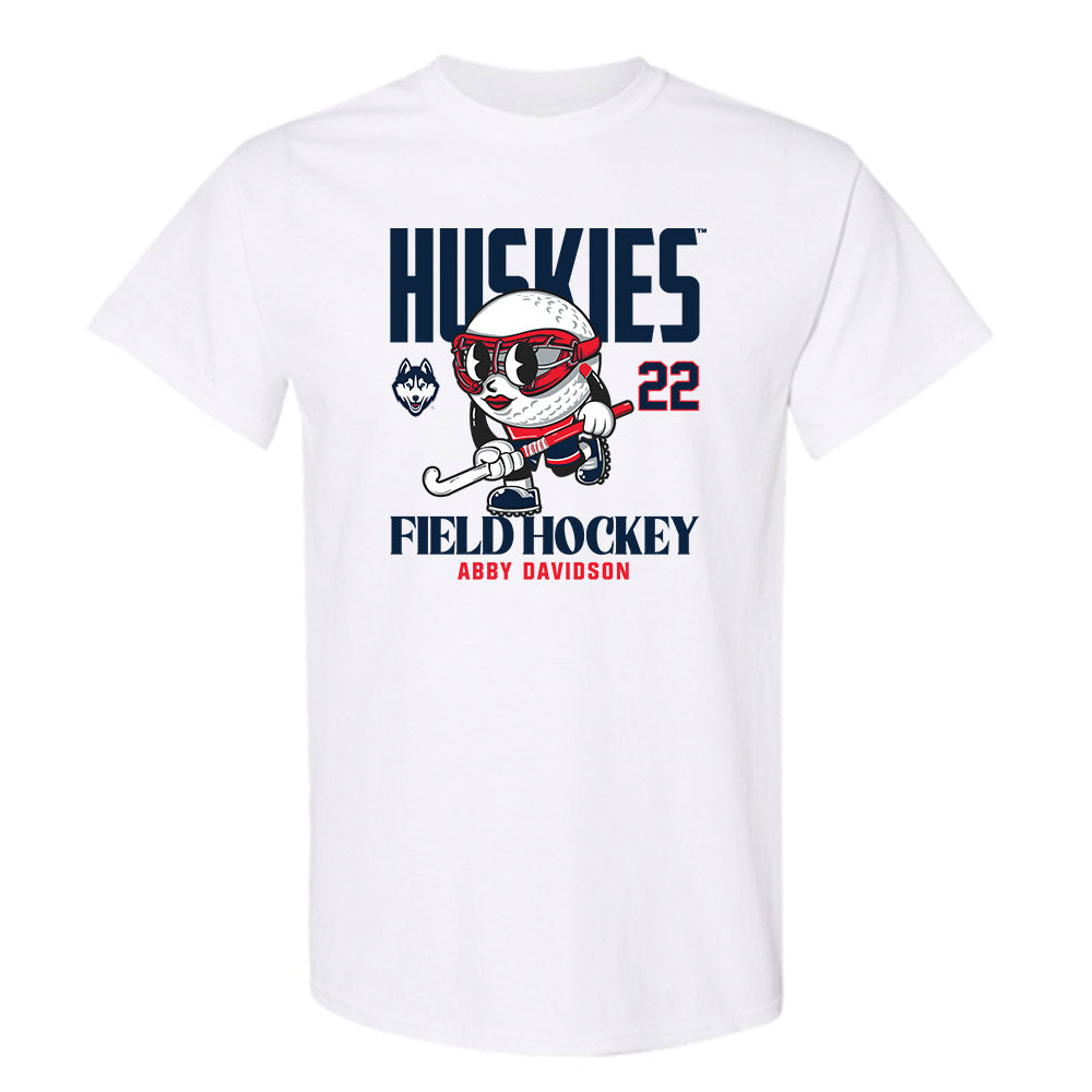 UConn - NCAA Women's Field Hockey : Abby Davidson - Fashion Shersey T-Shirt-0