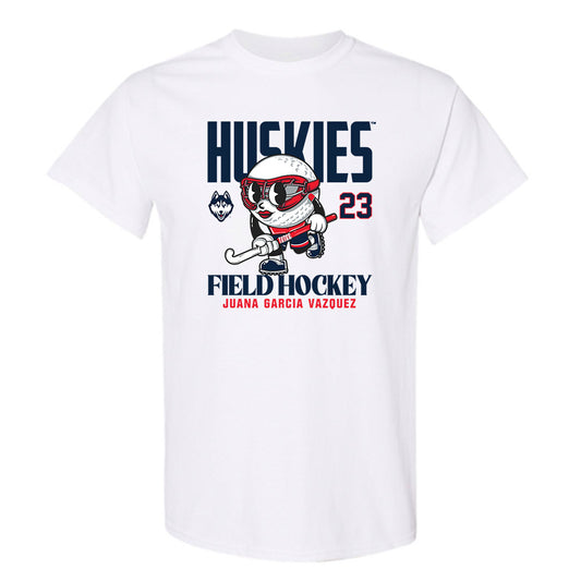 UConn - NCAA Women's Field Hockey : Juana Garcia Vazquez - Fashion Shersey T-Shirt-0