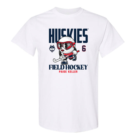 UConn - NCAA Women's Field Hockey : Paige Keller - Fashion Shersey T-Shirt-0