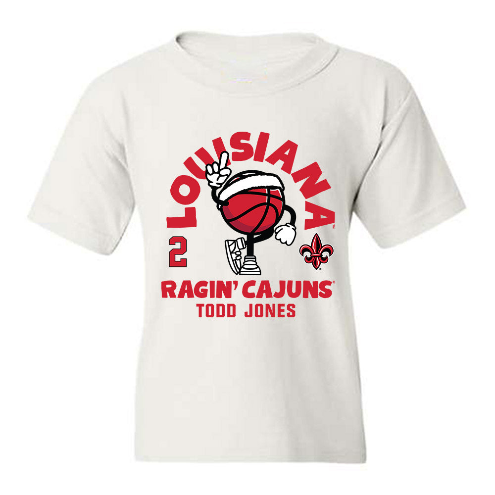 Louisiana - NCAA Men's Basketball : Todd Jones - Fashion Shersey Youth T-Shirt-0