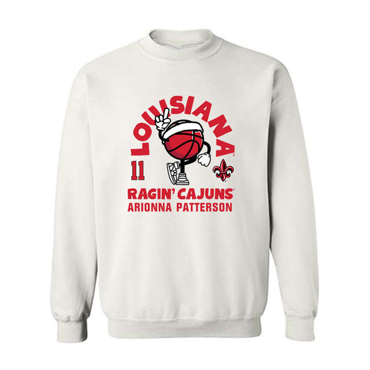 Louisiana - NCAA Women's Basketball : Arionna Patterson - Fashion Shersey Crewneck Sweatshirt-0