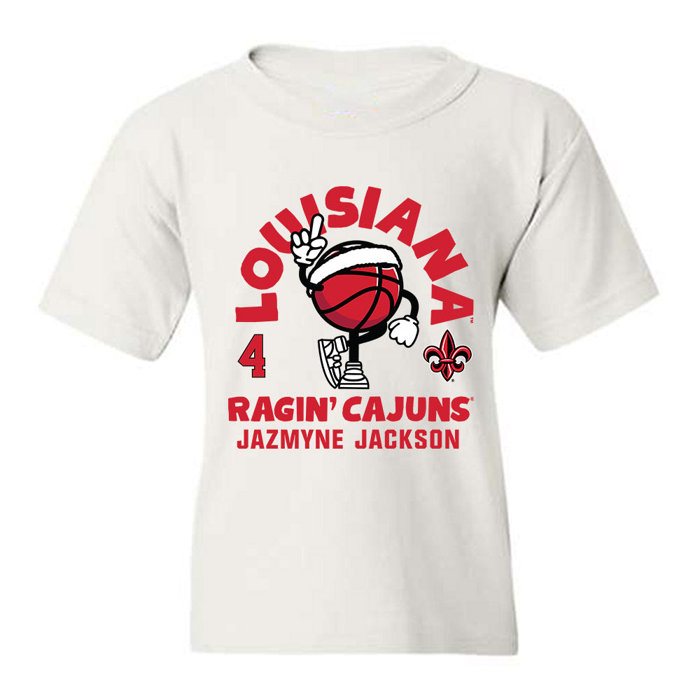 Louisiana - NCAA Women's Basketball : Jazmyne Jackson - Fashion Shersey Youth T-Shirt-0