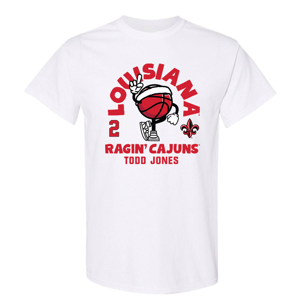 Louisiana - NCAA Men's Basketball : Todd Jones - Fashion Shersey T-Shirt-0