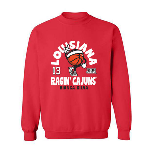 Louisiana - NCAA Women's Basketball : Bianca Silva - Fashion Shersey Crewneck Sweatshirt-0