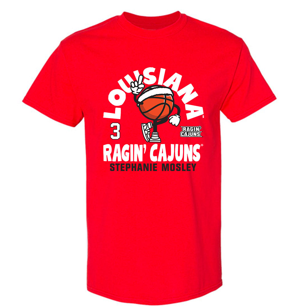 Louisiana - NCAA Women's Basketball : Stephanie Mosley - Fashion Shersey T-Shirt-0