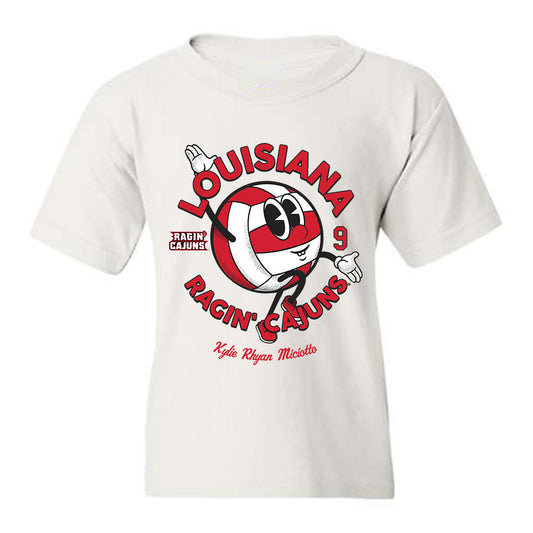 Louisiana - NCAA Women's Volleyball : Kylie Rhyan Miciotto - Fashion Shersey Youth T-Shirt-0