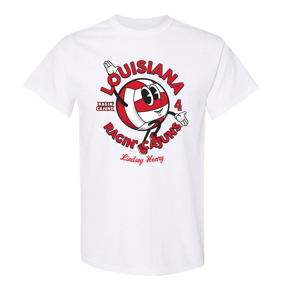 Louisiana - NCAA Women's Volleyball : Lindsey Henry - Fashion Shersey T-Shirt-0