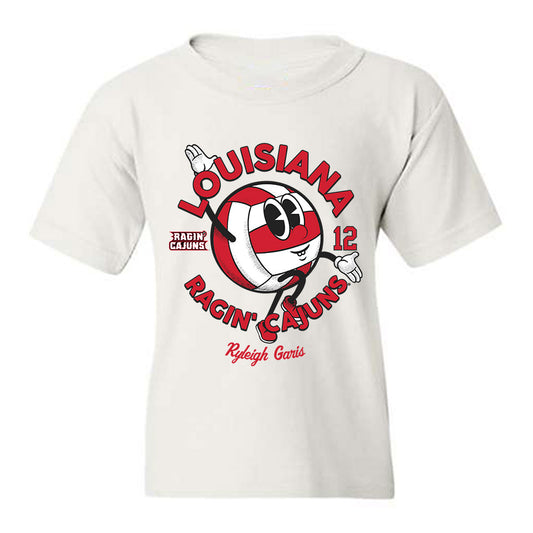 Louisiana - NCAA Women's Volleyball : Ryleigh Garis - Fashion Shersey Youth T-Shirt-0