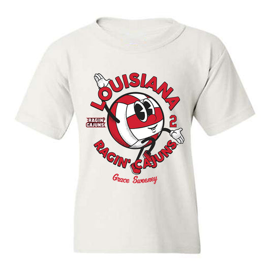 Louisiana - NCAA Women's Volleyball : Grace Sweeney - Fashion Shersey Youth T-Shirt-0