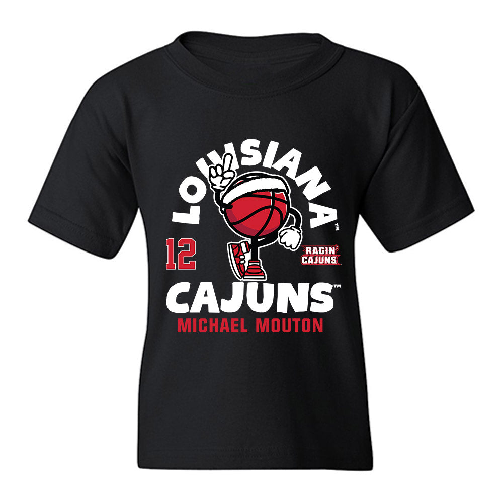 Louisiana - NCAA Men's Basketball : Michael Mouton - Fashion Shersey Youth T-Shirt-0