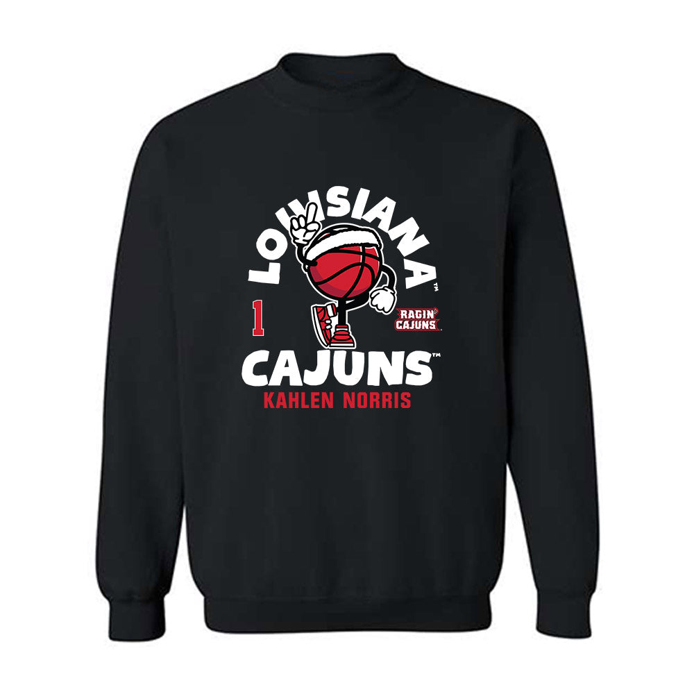 Louisiana - NCAA Women's Basketball : Kahlen Norris - Fashion Shersey Crewneck Sweatshirt-0