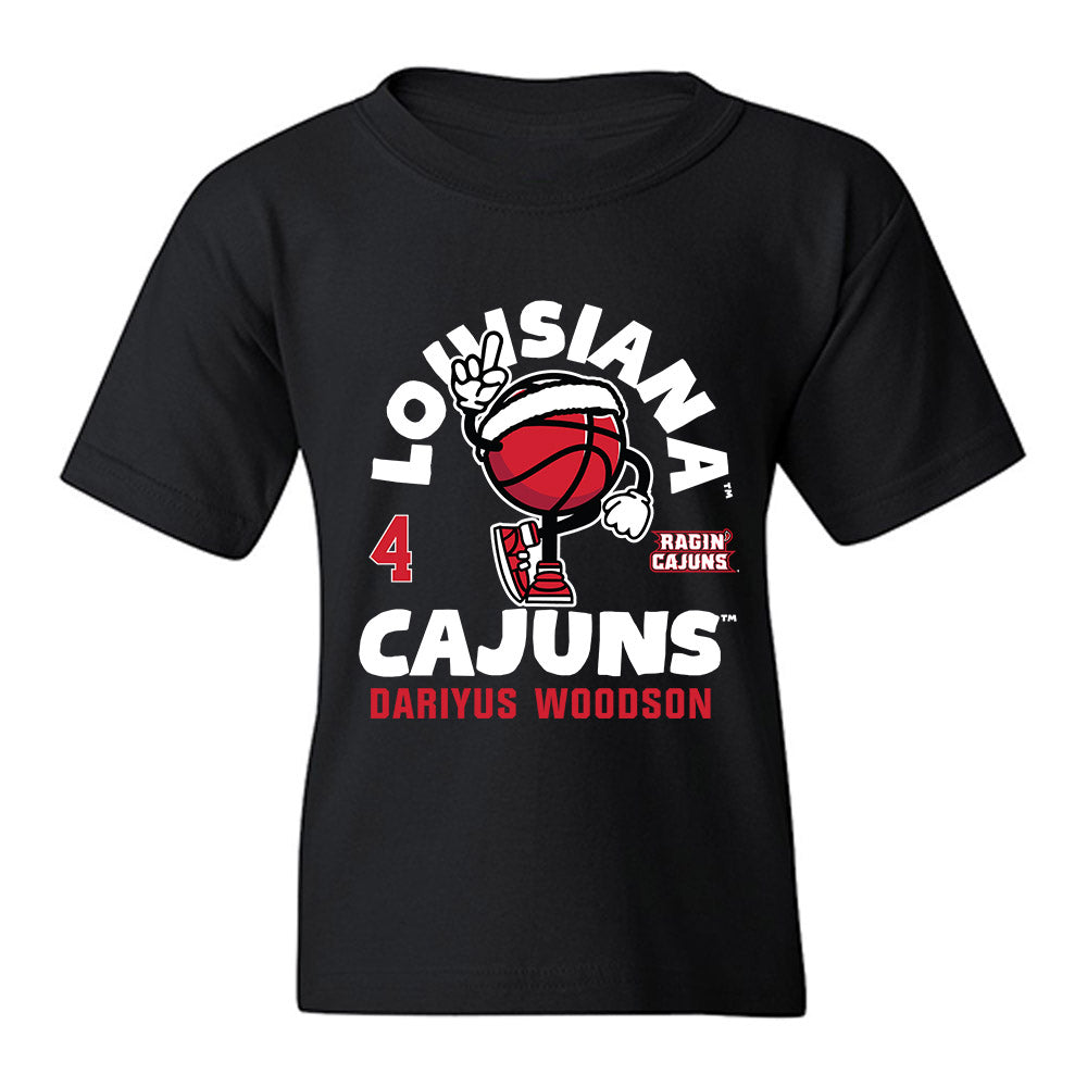 Louisiana - NCAA Men's Basketball : Dariyus Woodson - Fashion Shersey Youth T-Shirt-0