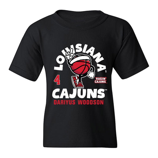Louisiana - NCAA Men's Basketball : Dariyus Woodson - Fashion Shersey Youth T-Shirt-0